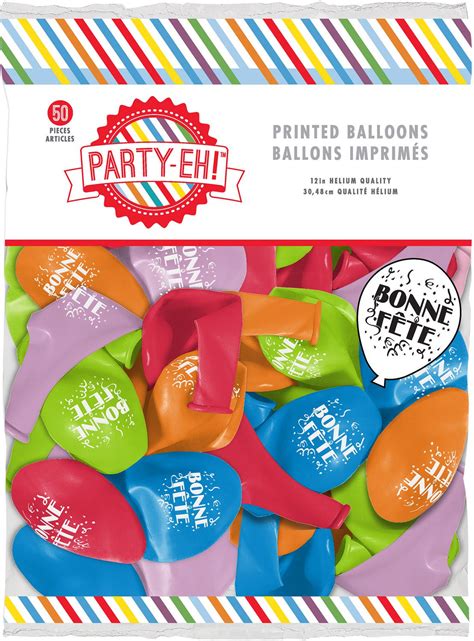 Party Eh 12 Helium Quality Latex Balloons Walmart Canada