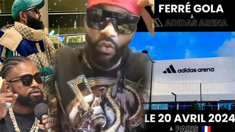 MAWA NA MORGUE FALLY EN PERTE DE VITESSE FERRE GOLA DOUBLE ADIDAS