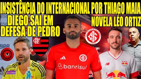 NOVELA LEO ORTIZ FLA NÃO DESISTI INSISTENCIA DE INTER POR THIAGO MAIA