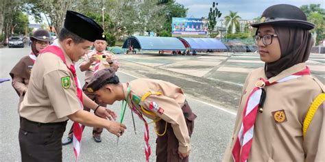 penegak pandega ikuti perkemahan akbar penegak pandega inhu warta