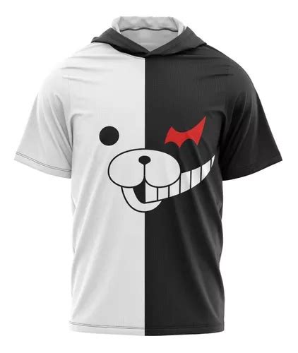 Camiseta Capuz Monokuma Anime Danganronpa Cosplay Manga Parcelamento