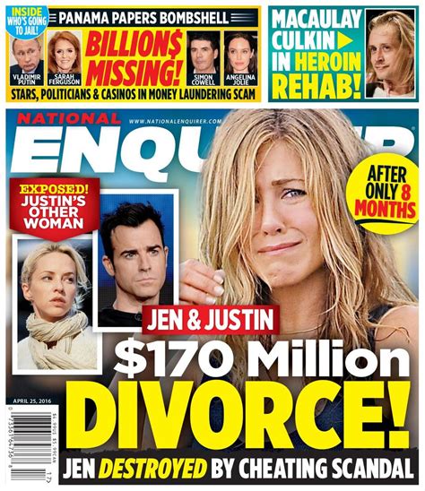 National Enquirer April 25 2016 Magazine Get Your Digital Subscription