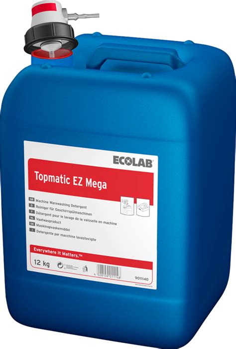 Ecolab Topmatic EZ Mega Vloeibaar Vaatwasmiddel 12 Kg Gejoma Uw