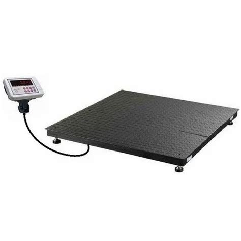 Mild Steel Heavy Duty 4 Load Cell Based Platform Scale For Industrial