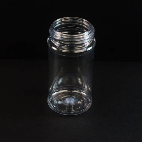 2 Oz 43 Mm Clear PET Spice Jar PackagingBuyer