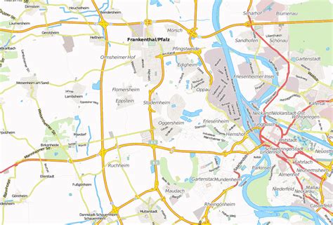 Stadtplan Ludwigshafen Hotelbuchung Und Attraktionen