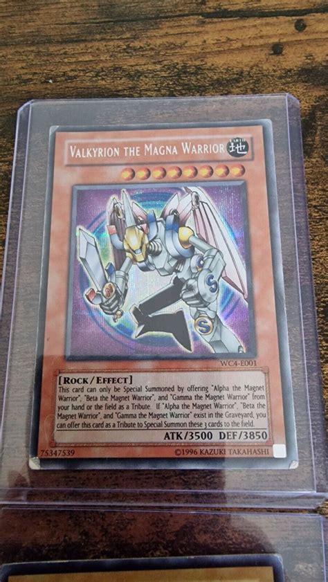 DOR PROMO SET Alpha Beta Gamma The Magnet Warrior HP Secret Rare Yu