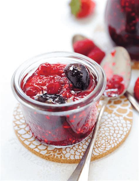 Confiture Aux 4 Fruits Rouges Vinzalice Magazine