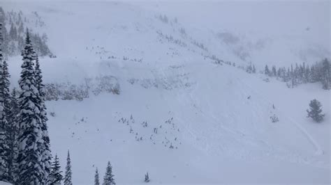 Cornice Triggered Avalanche Off Lionhead Ridge Gallatin National