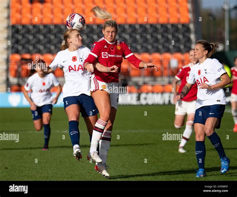 London UK 07th Nov 2021 Spurs Women Molly Bartrip And Manchester