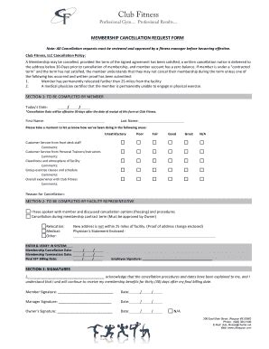 Fillable Online Cancellation Formdoc Fax Email Print PdfFiller