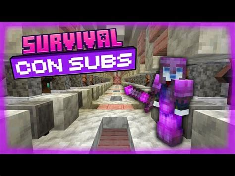 Jugando Al Survival Con Subs Minecraft T Cnico Bedrock