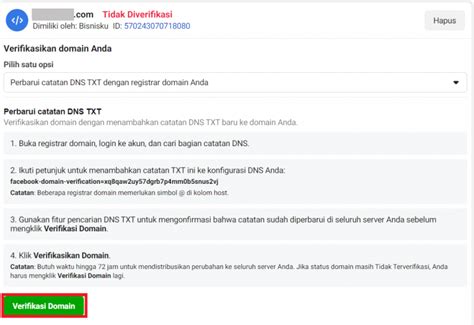 Cara Verifikasi Domain Di Facebook Business Manager SoPasti