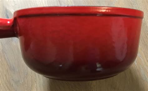 Kleines Le Creuset Fondue Caquelon Rot Durchmesser Cm Neu Kaufen