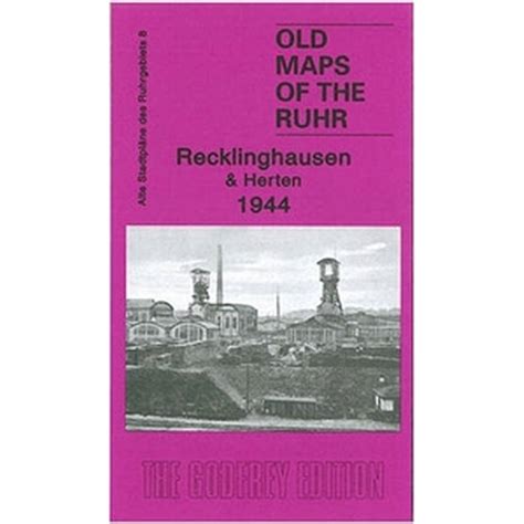 Recklinghausen Herten 1944 Ruhrgebiet Sheet 08 Old OS Maps