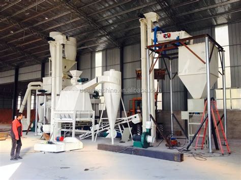 Ton H High Config Biomass Wooden Pellet Production Line Indonesia