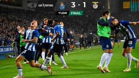 Porto Benfica Primeira Liga Goles Resultado Y Resumen