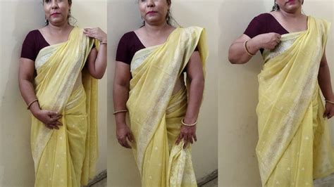 Perfect Saree Draping For Beginners Look Tall And Slim Youtube