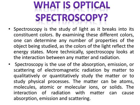 SOLUTION UV VIS Spectroscopy Studypool