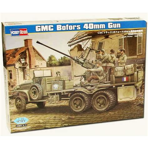 Hobbyboss 82459 Gmc Bofors 40mm Gun 135