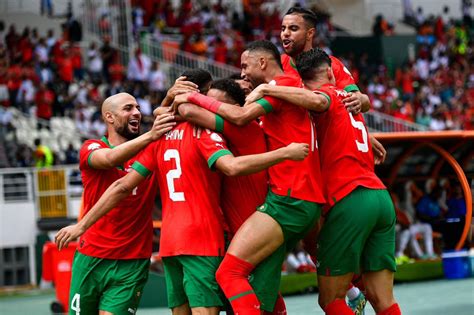 Large Victoire Du Maroc Face Au Congo Brazzaville