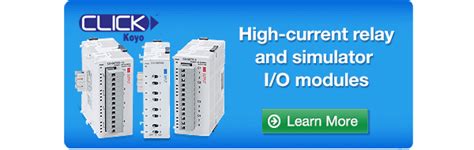 New Click Plc Input Simulator And High Current Relay Output Modules