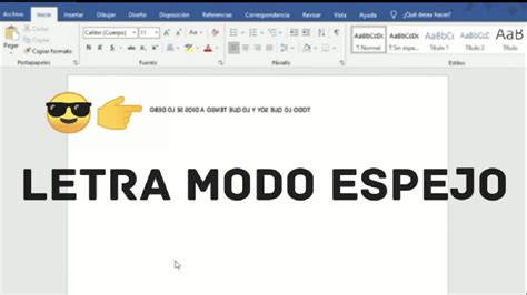 C Mo Poner Al Rev S Un Texto En Word