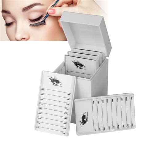 Mgaxyff Layers Eyelash Extension Storage Box False Eyelash Display