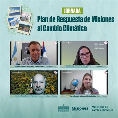 Misiones presentó el Plan de Respuesta al Cambio Climático Cambio