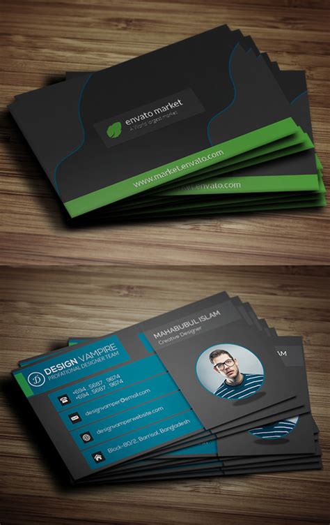 Visiting Card Templates Free Download (9) - TEMPLATES EXAMPLE ...