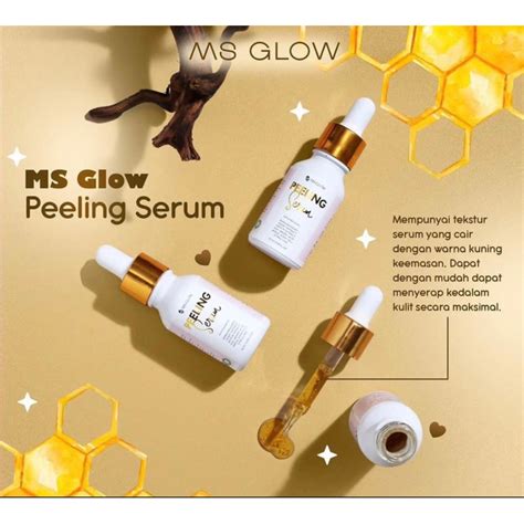 Jual SIAPKIRIM 2024 5 SERUM PEELING MS GLOW PEELING SERUM MSGLOW