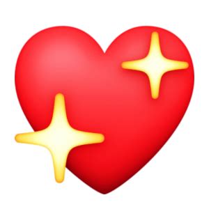 Emoji Sparkling Heart Emojis Para Copiar