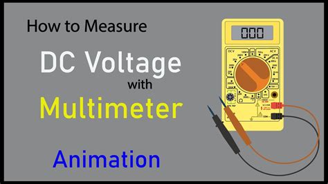 How Measure DC Voltage With Digital Multimeter How To Measure Dc