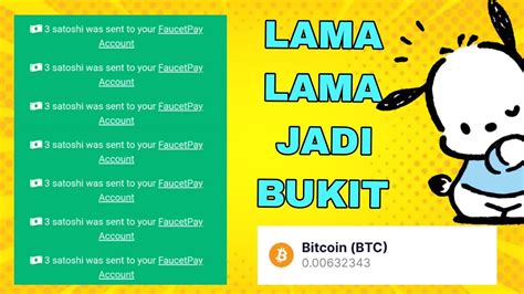 Receh Tapi Langsung Whitdrow Ke Faucetpay Faucet Bitcoin Penghasil