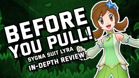 Should You Pull For Sygna Suit Lyra And Celebi Pokemon Masters Ex ポケ