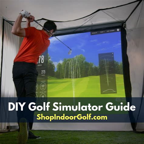 Complete Diy Guide How To Build Your Own Golf Simulator Home Golf