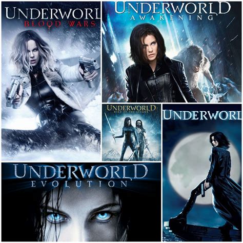 Dvd Hd สงครามโค่นพันธุ์อสูร ครบ 5 ภาค 5 แผ่น Underworld 5 Movie