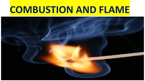 SCIENCE CHAPTER 6 COMBUSTION AND FLAME CLASS 8 YouTube