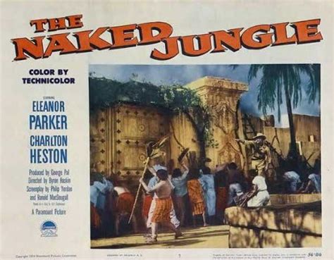 Amazon The Naked Jungle Movie Poster X Inches Cm X Cm