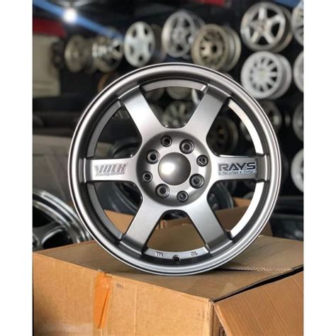 Jual Velg Rays Te Og R Gun Metal New Shopee Indonesia