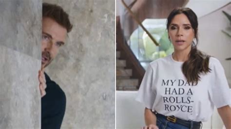 David Victoria Beckham Recreate Viral ‘be Honest Meme For Super Bowl