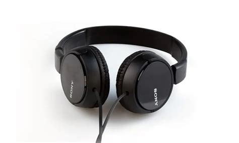 Sony Zx Series Wired On Ear Headphones Black Mdrzx110b Best Buy Atelier Yuwaciaojp