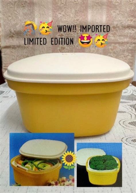 Vintage Tupperware Premium Harvest Gold Multi Server Steamer Etsy