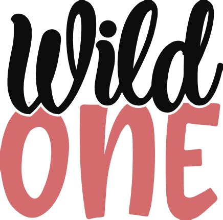 Wild One SVG File Vector Cricut Silhouette Instant 56 OFF