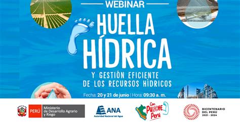 Webinar Online Huella H Drica Y Gesti N Eficiente De Los Recursos