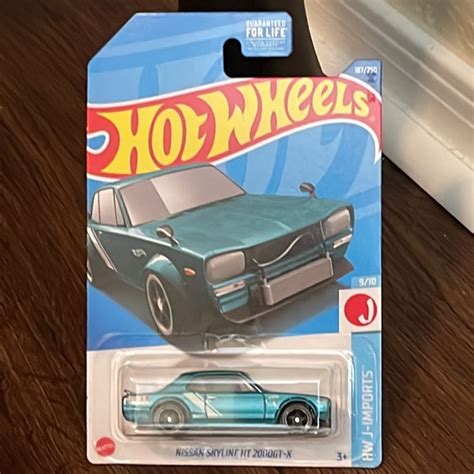 Mattel Toys Nissan Skyline Ht 200gtx Hot Wheels 2022 Poshmark