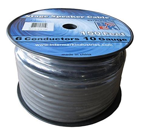 Amazon Blast King Rs1x6x10 150 10 Awg 6 Conductor 150 Feet Speaker Cable 並行輸入品 Diy・工具・ガーデン