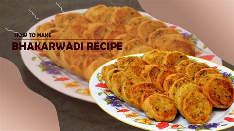 Indian Snack Bhakarwadi Recipe Aloo Bhakarwadi Recipe In Hindi