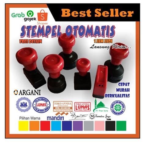 Jual Stempel Otomatis Atau Stempel Warna Murah Dan Berkualitas