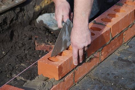 How To Lay Brick Brick Laying Building A Brick Wall Brick